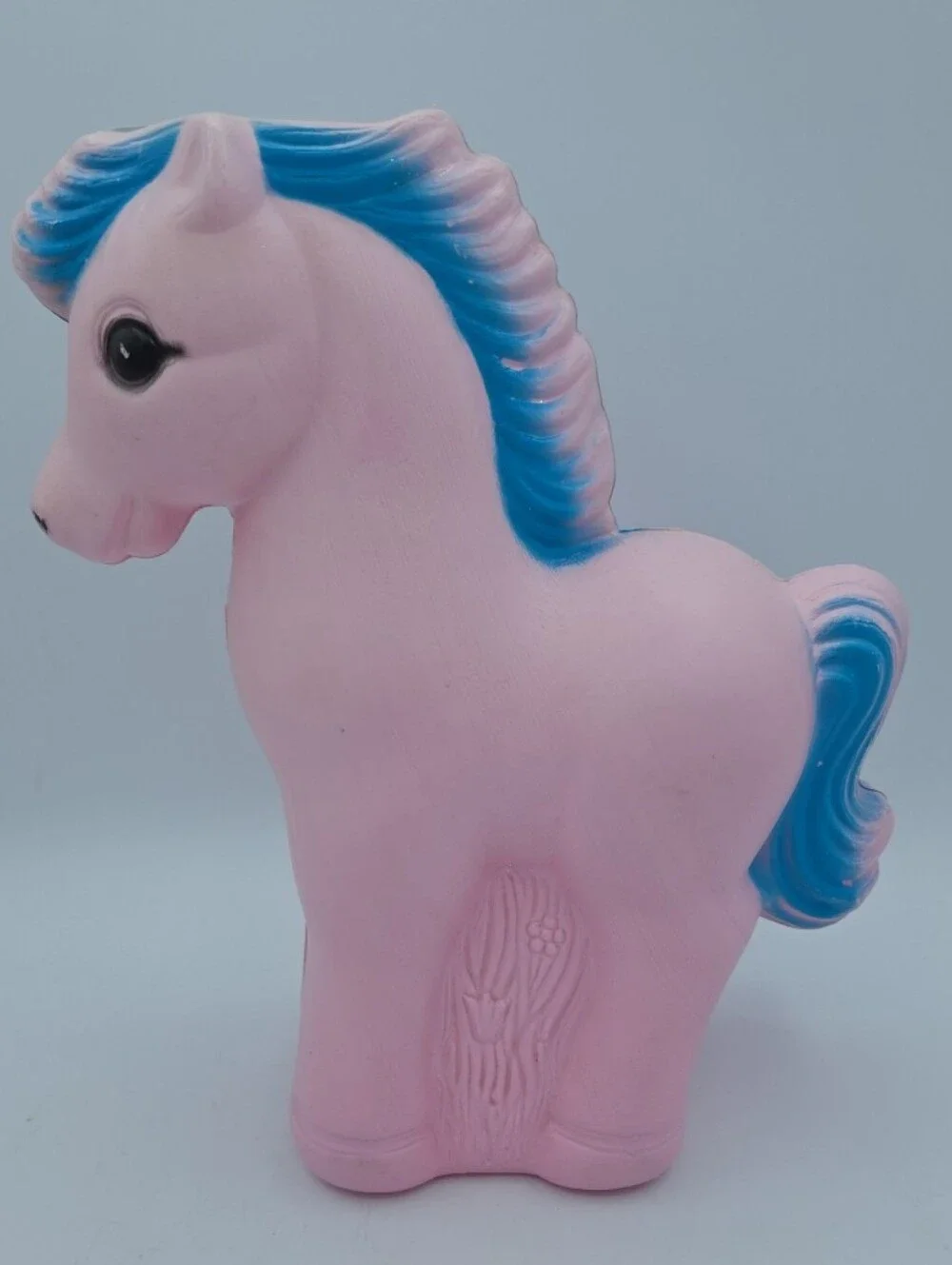 Vintage A J Renzi Corp Pink Carousel Horse Plastic 10